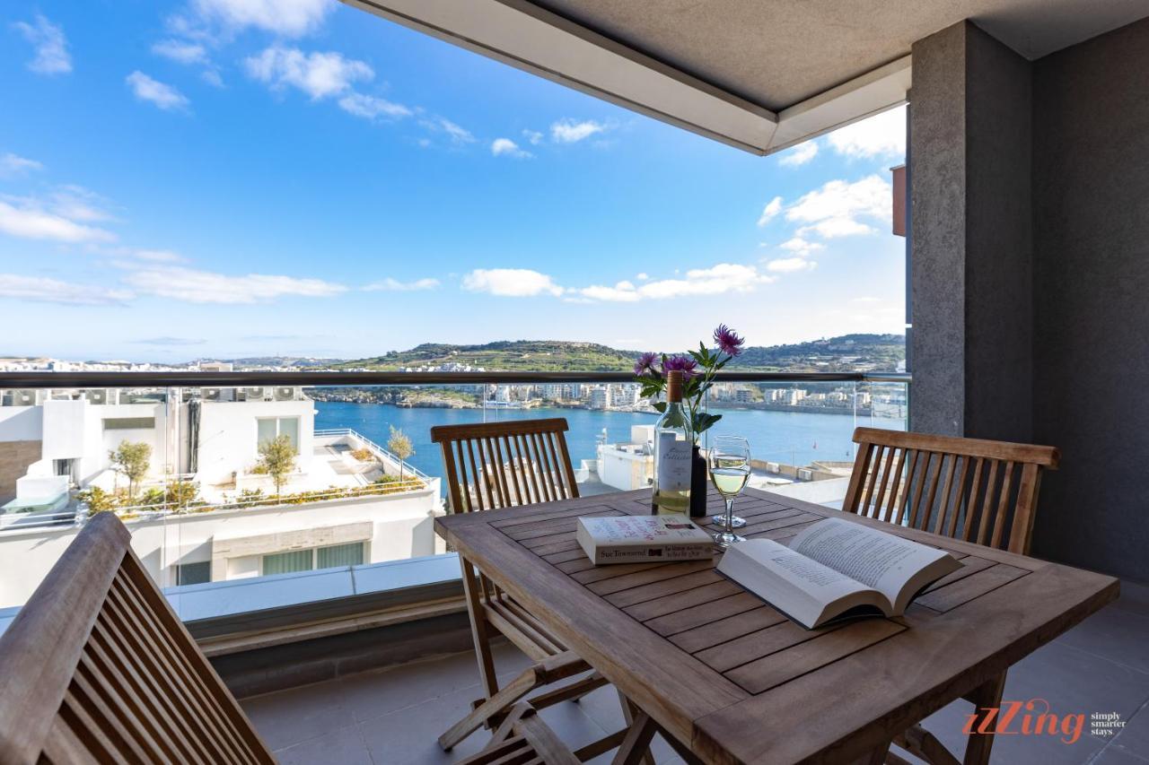 A Stunning Apartment With Spectacular Sea Views St. Paul's Bay Exteriér fotografie